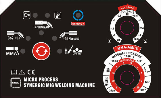 6,5 kg Mały synergiczny spawarka MIG jednofazowa obsługiwana przez OEM